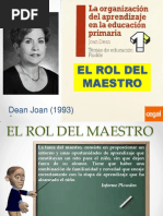 2.a El Rol Del Maestro