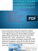 Internet Dan Perangkat Keras Komputer Untuk Mengakses Internet