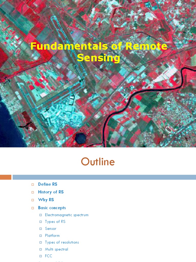 FCC in Remote Sensing Overview | PDF | Image Resolution ...