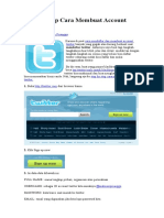 Step by Step Cara Membuat Account Twitter