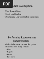 Chapter 4 Initial Investigation