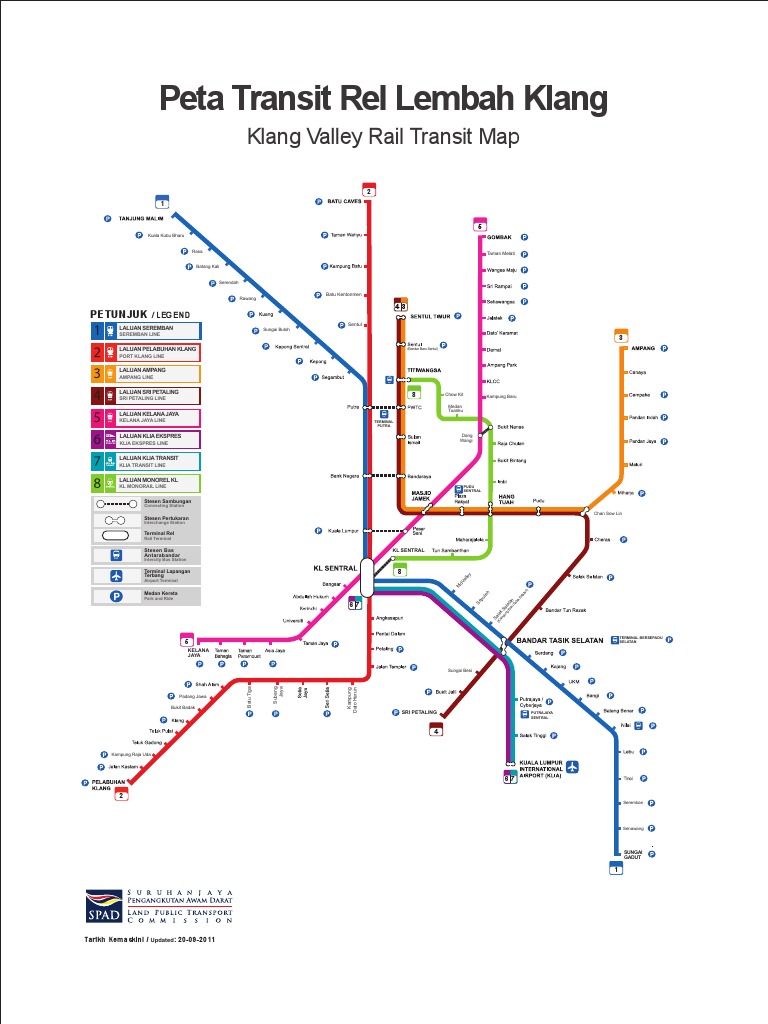 KL Transit Map PDF | PDF