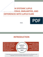 Infection in Systemic Lupus Erythematosus, Similarities, and Differences With Lupus Flare