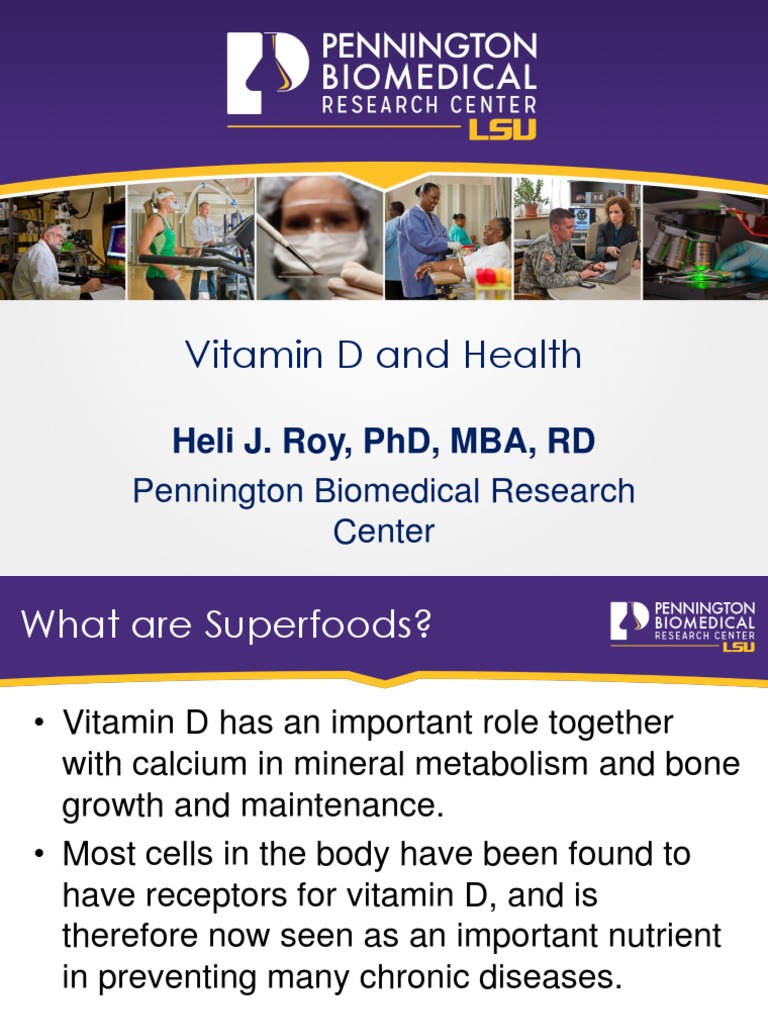 Vitamin D's Role in Health and Disease | PDF | Vitamin D | Macrophage