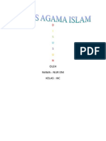 Tugas Agama Islam Semester 2