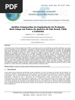 Artigo - Análise Comparativa Da Implantação Da Produção Mais Limpa Em Países Da América Do Sul - Brasil Chile e Colombia - 2013