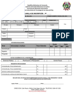 Planilla de Inscripción Diplomado Gerencia Publica