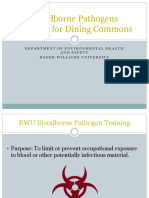 Bloodborne Pathogens 2017 DINING