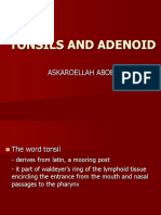 Tonsil and Adenoid Senin