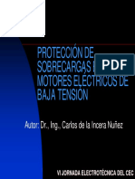 Proteccion - Sobrecargas en Mot-Elect de BT