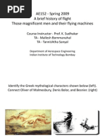 A Brief History of Flight