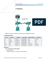 6.3.1.1 Lab - Securing Layer 2 Switches