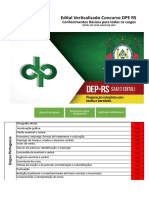 Edital Verticalizado DPE RS Conhecimentos Básicos para Todos Os Cargos