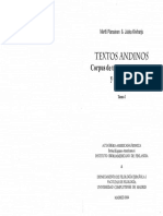 Textos Andinos. Corpus de Textos Khipu Incaicos y Coloniales PP 29-56