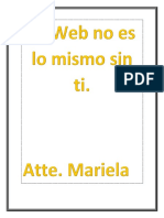 La Web No Es Lo Mismo Sin Ti