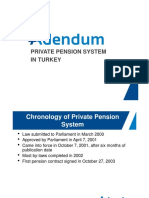 About Private Pension System