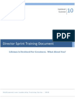 Sprint To Director