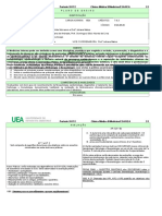 Plano de Disciplina UEA - 2017-2