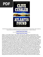 Read Atlantis Found (Clive Cussler) Google Docs Ios Fantasy 671330354