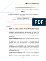 La Implicacion Emocional en El Puesto de Trabajo