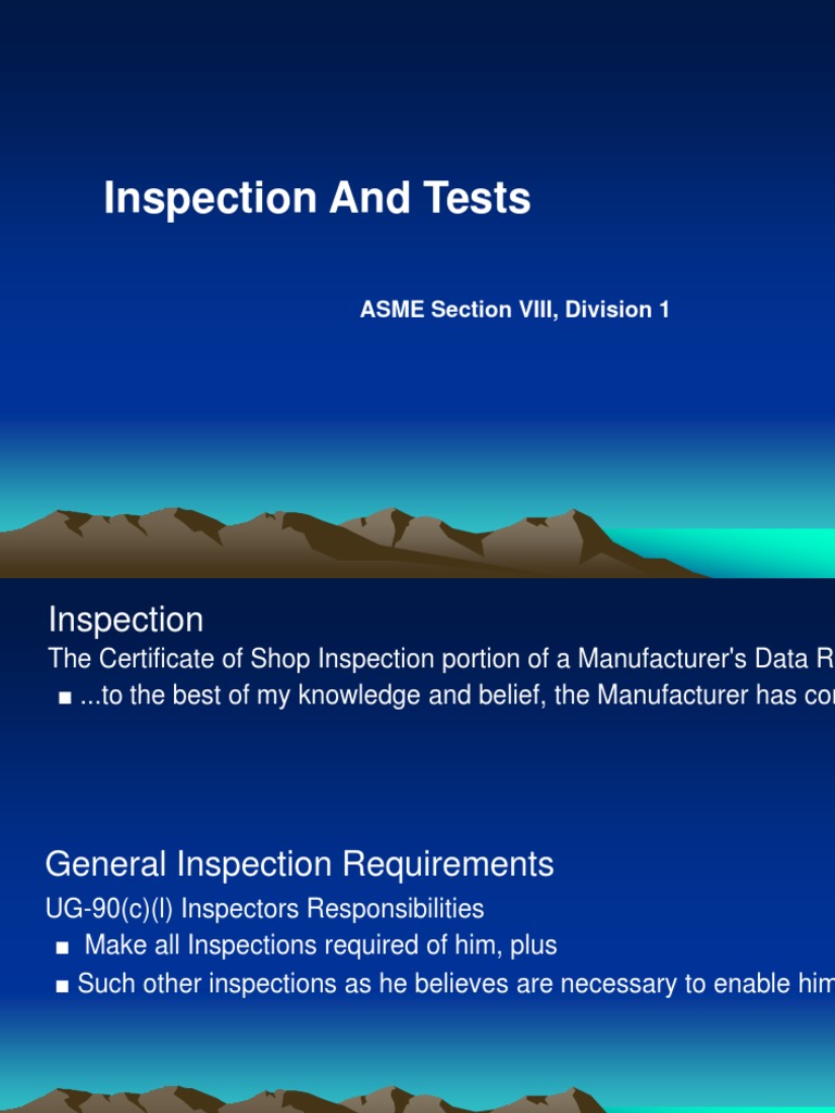 Hydrostatic Testing Requirements ASME VIII | PDF | Leak | Calibration