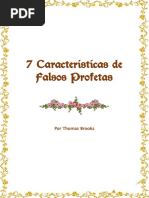 7 Caracteristicas de Falsos Profetas