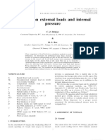 Nozzles On Loads and Pressure PDF