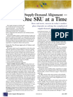 One SKU at A Time: Supply-Demand Alignment