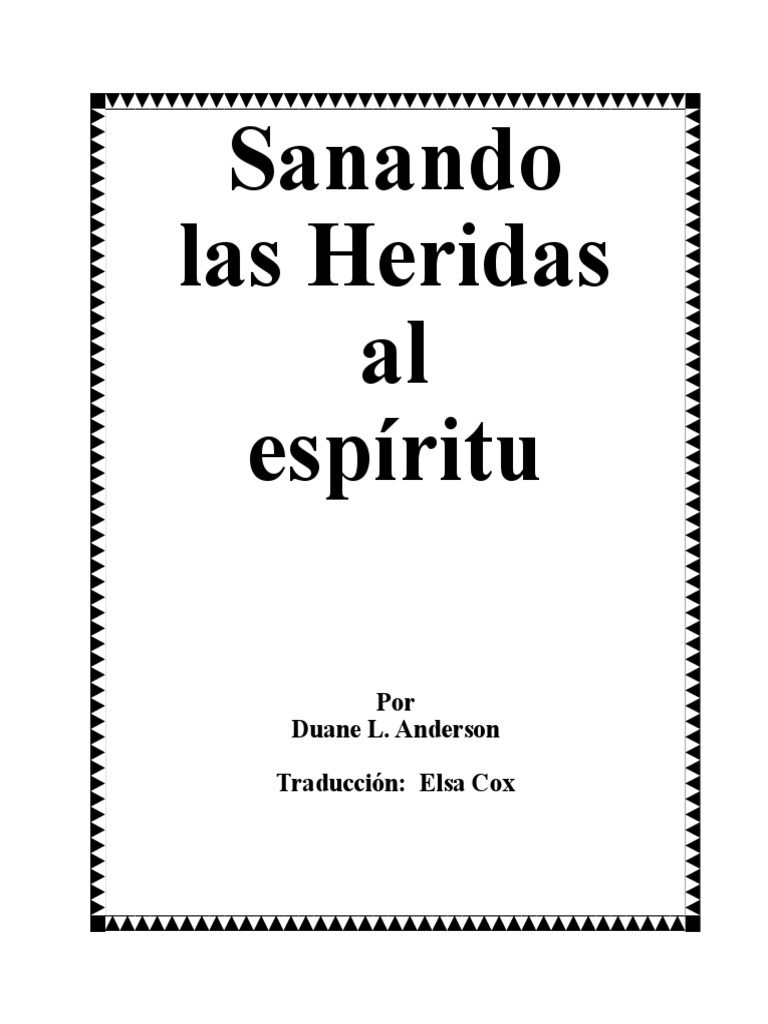 Sanando Las Heridas PDF | PDF | Víspera | Cristo (título)