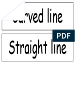 Straight Line Curved Line