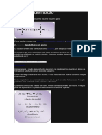 Reação de Substituição