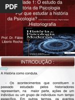 História Da Psicologia