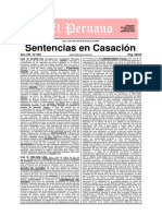 Sentencias en Casacion - Edicion 620 - 30 de Diciembre Del 2009 -144 Pags - El Peruano