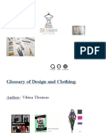 Glossary of Design and Clothing