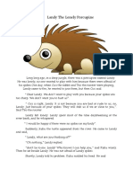 Landy The Lonely Porcupine