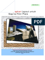 Menyiapkan Layout Untuk Siap Ke Film Plate