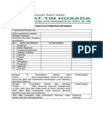 Dokumentasi Pemberian Informasi Medis