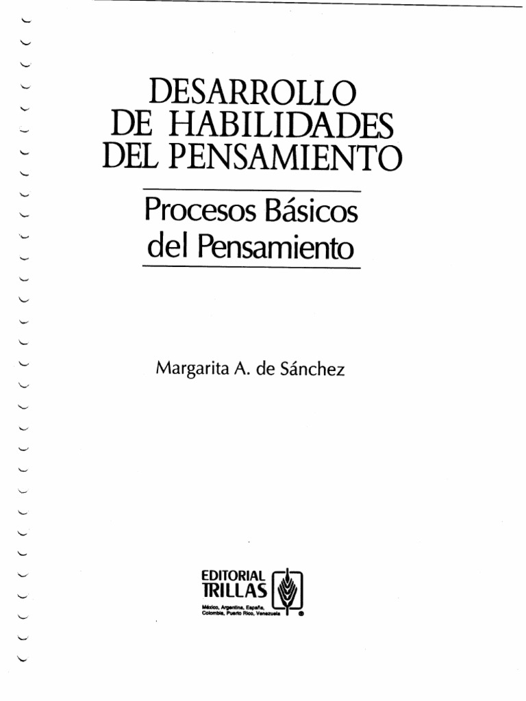 Desarrollo de Habilidades Del Pensamiento | PDF