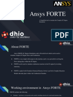 Ansys FORTE Presentation