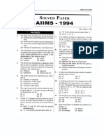 Aiims 1994 Paper