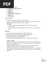 S3 KTU-Solid State Devices Module 1