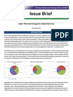 Solar Thermal For Process Industry