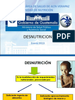 Definición y Tipos de Desnutrición 2. Antropometria 3. Curvas
