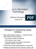 Ethics in Information Technology: Software Development