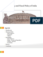 Monetary and Fiscal Policy1