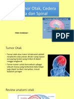 Tumor Otak, Trauma Kepala Dan Spinal