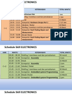 Schedule Skill Electronics