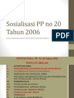 Sosia Isasi PP 20 Tahun 2006
