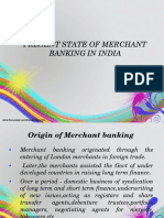 Merchant Banking Present State