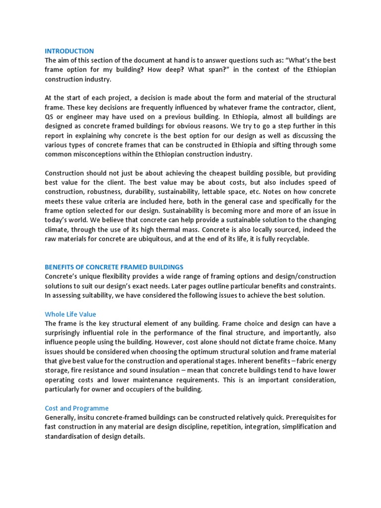 Structural Report Download Free PDF Concrete Structural Engineering